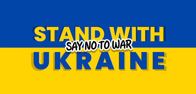 Stand With Ukraine Flag